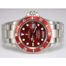 Rolex Submariner Cocacola Limited Edition Automatic with Red Dial and Bezel