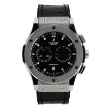 Hublot Big Bang Working Chronograph with Black Dial Rubber Strap