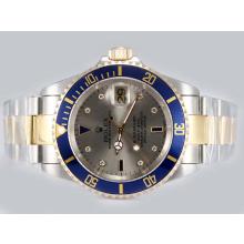 Rolex Submariner Swiss ETA 2836 Movement with 14K Wrapped Gold-Two Tone-1