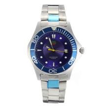 Tag Heuer Aquaracer with Blue Bezel and Dial S/S