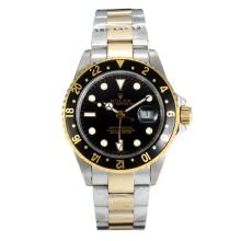 Rolex GMT-Master II Automatic Two Tone with Black Dial