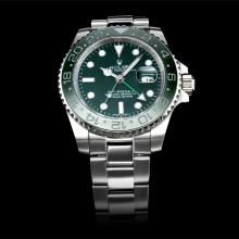 Rolex GMT-Master II Automatic Green Ceramic Bezel with Green Dial(Gift Box is Included)