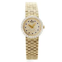 Piaget Altiplano Yellow Gold Case with Diamond Bezel and Dial Diamond Markers-1