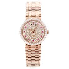 Piaget Altiplano Rose Gold Case with Diamond Bezel and Dial Diamond Markers-1