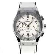 Hublot Big Bang Working Chronograph with White Dial Rubber Strap