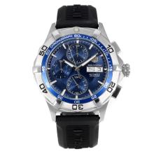 Tag Heuer Aquaracer Automatic with Blue Dial Rubber Strap