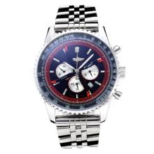 Breitling Navitimer Working Chronograph with Black Dial S/S-1