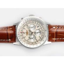 Breitling Navitimer Working Chronograph with White Dial