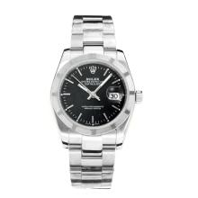 Rolex Datejust Automatic with Black Dial Stick Marking