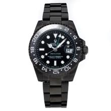 Rolex GMT-Master II Automatic Ceramic Bezel Full PVD with Black Dial(Gift Box is Included)