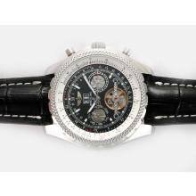 Breitling for Bentley Tourbillon Automatic with Black Dial