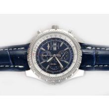 Breitling for Bentley GT Working Chronograph with Blue Dial and Strap-Deployment Buckle