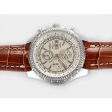 Breitling for Bentley GT Working Chronograph with White Dial Deployment Buckle