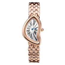 Cartier Baignoire Full Rose Gold with White Dial