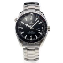 Omega Seamaster Automatic Black Bezel with Black Dial S/S-The 2014 Edition