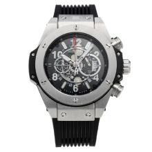 Hublot Big Bang Working Chronograph with Gray Dial-Rubber Strap