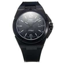 IWC InGenieur Automatic PVD Case with Black Carbon Fibre Style Dial-Same Chassis as Swiss Version-1