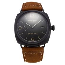 Panerai Radiomir Black Seal Automatic PVD Case with Black Dial-Same Chassis as Swiss Version