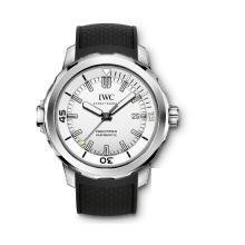 IWC InGenieur Automatic with White Dial-Leather Strap