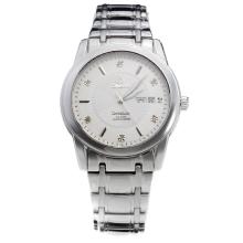 Omega Constellation Automatic with White Dial S/S