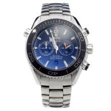 Omega Seamaster Working Chronograph with Black Dial S/S