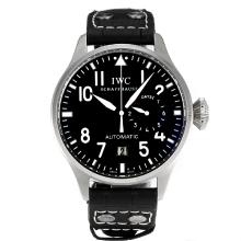 IWC Big Pilot 7 Days Working Power Reserve Automatic with Black Dial 21,600bph