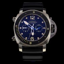 Panerai Lumior Submersible Automatic with Black Dial-Rubber Strap-1
