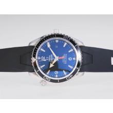 Omega Casino Royal 007 Planet Ocean With Black Bezel Same Structure As ETA Version-High Quality-1