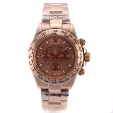 Rolex Daytona Automatic Full Rose Gold with Champagne Dial 1