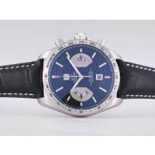 Tag Heuer Grand Carrera Calibre 17 Working Chrono with Black Dial Same Structure As 7750-High Quality