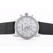 Montblanc Time Walker Working Chronograph with White Dial Same as 7750 Structure-High Quality-1