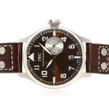 IWC Big Pilot Working Power Reserve with Brown Dial and Strap-Antoine St Exupery Limited Edition