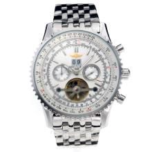 Breitling Navitimer Tourbillon Automatic with White Dial Updated Version