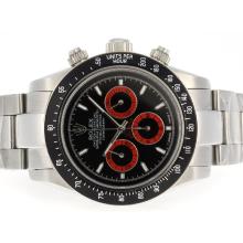 Rolex Daytona Working Chronograph with Black Dial and Bezel-Stick Markers-1
