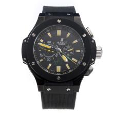 Hublot Ayrton Senna Working Chronograph PVD Case with Red Markers