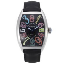 Frank Muller Crazy Color Dreams Automatic with Rubber Strap-Jumbo Version