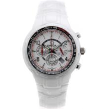 Omega Speedmaster Working Chronograph Full White Authentic Ceramic with White Dial 1