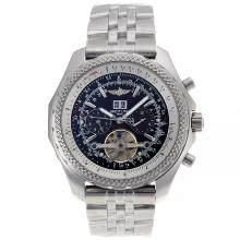 Breitling Bentley Tourbillon Automatic with Black Dial S/S