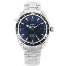 Omega Seamaster Planet Ocean Automatic with Black Bezel and Dial S/S