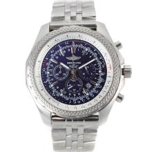 Breitling For Bentley Motors Working Chronograph with Blue Dial S/S
